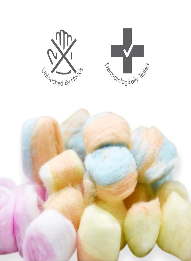 Tulips Premium Melange Dual Colored Cotton Balls (Pack 3) [ color variant] - Image 4