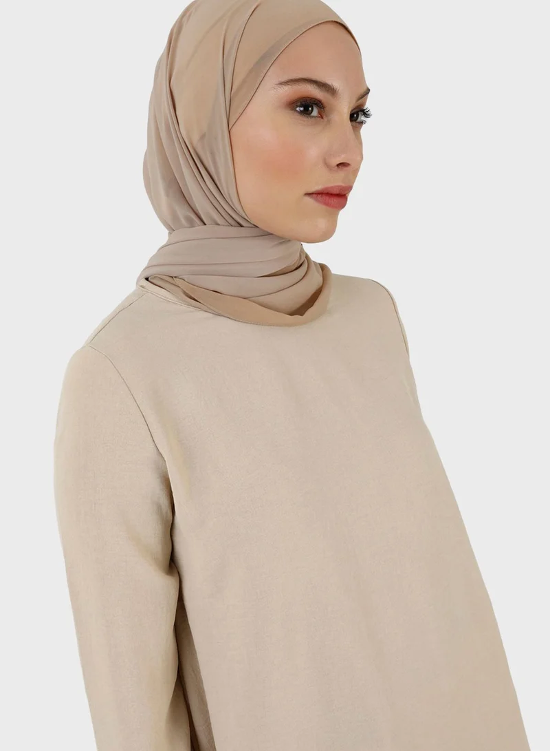 Refka by modanisa Round Neck Tunic
