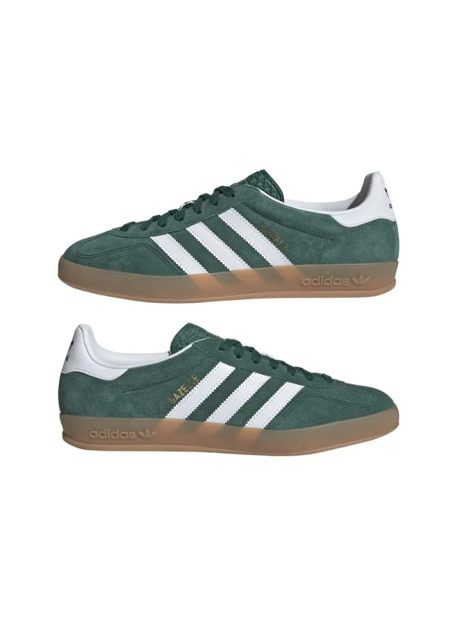 اديداس اوريجينالز adidas GAZELLE INDOOR Green Originals Women Shoes