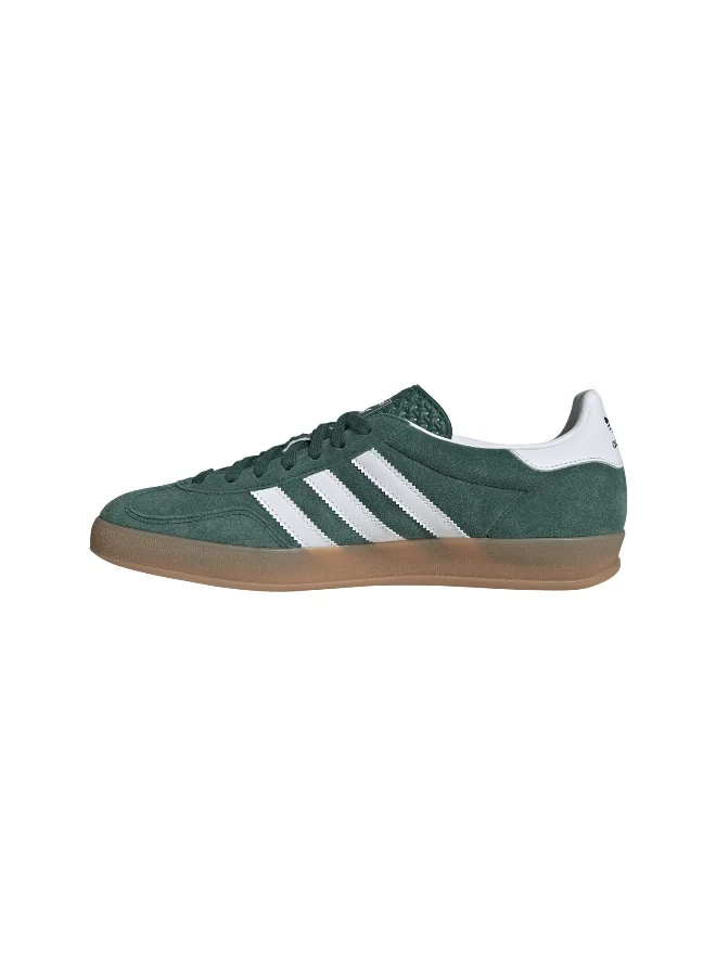 adidas جازيل إندور سنيكرز رجالي أخضر مقاس 13.5