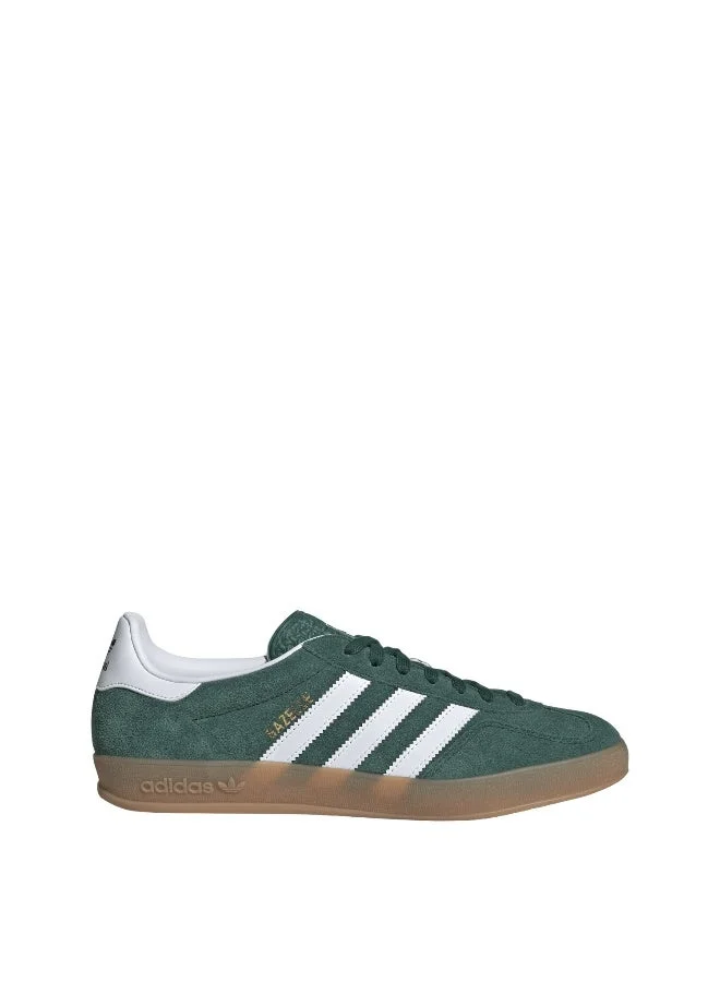 adidas جازيل إندور سنيكرز رجالي أخضر مقاس 13.5