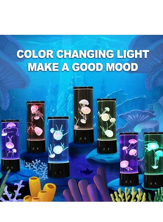 Night Jellyfish Lamp Bedroom Table Lamp Gift Night Light Lava Lamp Desktop Table Lamp - Image 3