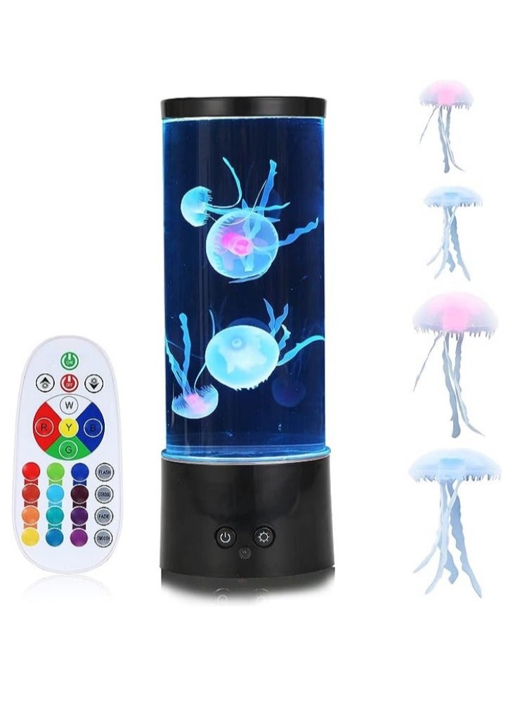 Night Jellyfish Lamp Bedroom Table Lamp Gift Night Light Lava Lamp Desktop Table Lamp - Image 1