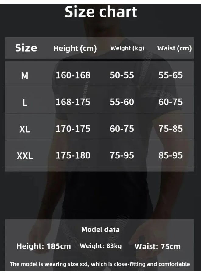 Generic - Competitive Men's Swimsuit Swim Trunks Set Swimsuit Top Full Body Men's Five Points Professional Flat Angle Quick-drying Equipment Surfing-Color:Independent Fifth Swimming Trunks- - Image 1