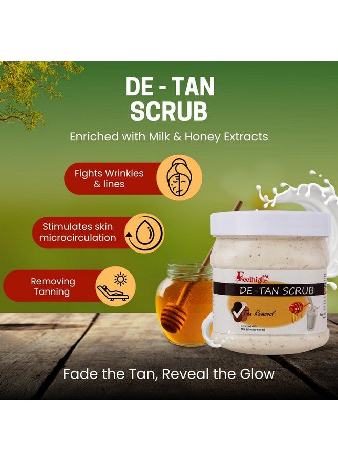 Feelhigh Face and Body Detan Scrub500gm And Face Mask 500gm - Skin Care Products (DetanscrubANDvitamincmask) - Image 2