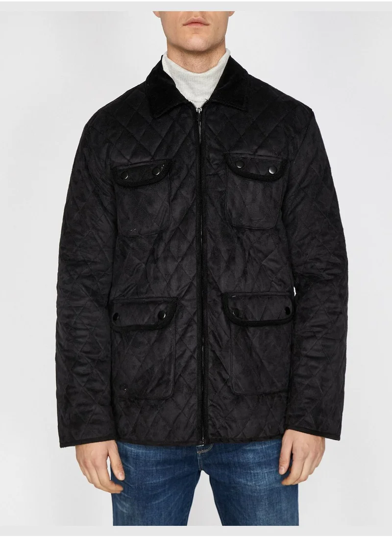 KOTON Pocket Detailed Coat