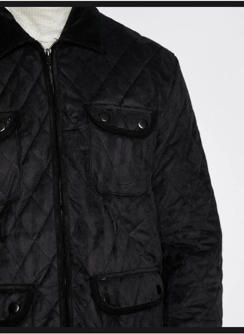 KOTON Pocket Detailed Coat
