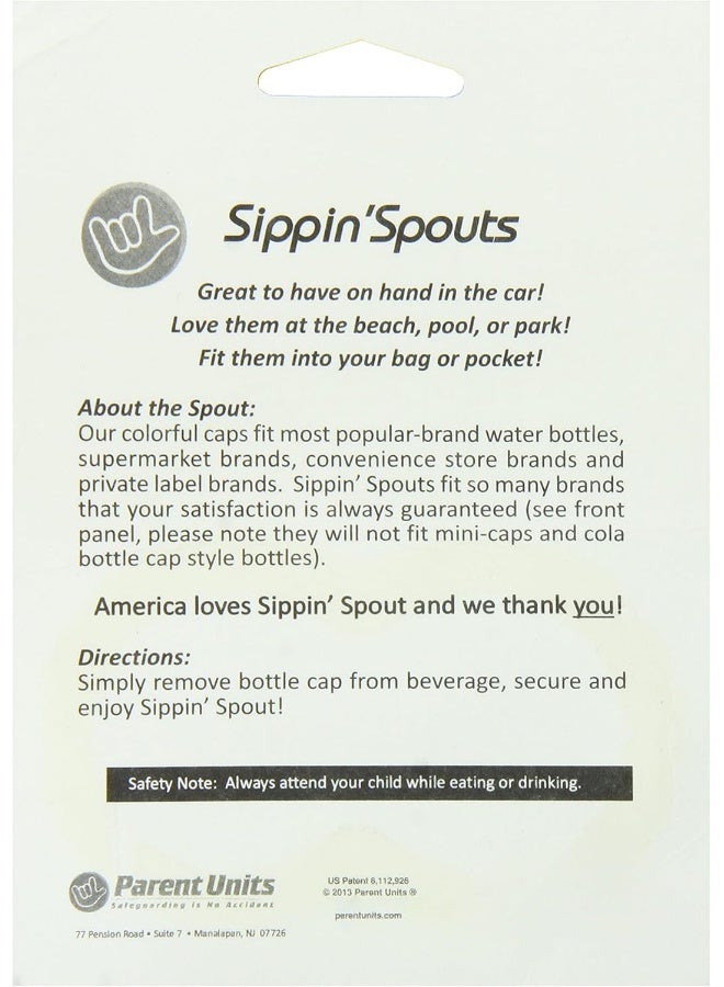 Parent Units Sippin' Spouts - Turn Water Bottles into Sippers! - Image 2