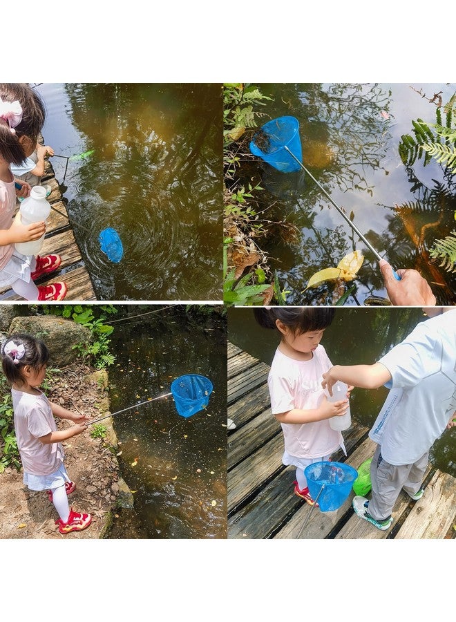 M-jump 2 Pack Kids Telescopic Butterfly Fishing Nets for Kids Catching Butterfly Net Outdoor Tools for Catching Fish Ladybird, Extendable 34 Inches and Anti Slip Grip - Image 3