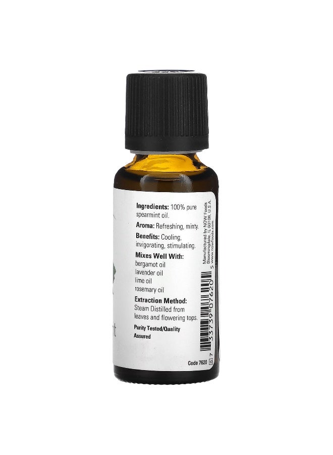 Now Foods NOW Foods, Essential Oils, Spearmint, 1 fl oz (30 ml)  - Image 2