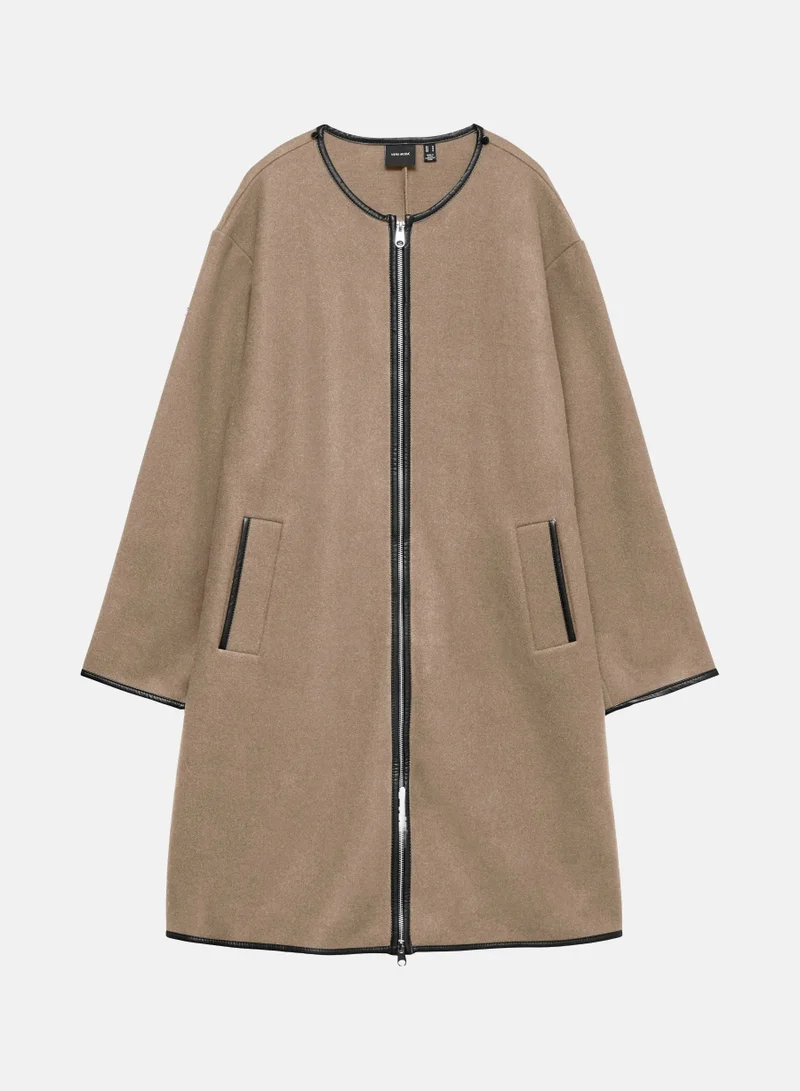 VERO MODA Fortune Manja Zip Up Over Coat