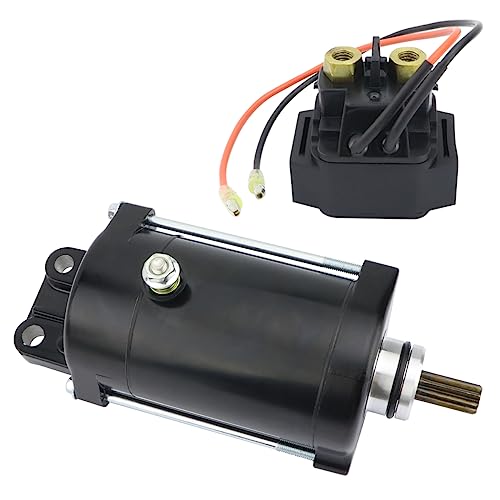 Soarider Starter & Relay Replacement for Yamaha WaveRunner VX1100 VX/VX Sport/VX Deluxe/VX Cruiser 2005-2014, V1/V1 Sport 2015| Sportboat FRT1100/LAT1100 2006-2015 AR210/SR210/SX210, 6D3-81800-00-00 - Image 1
