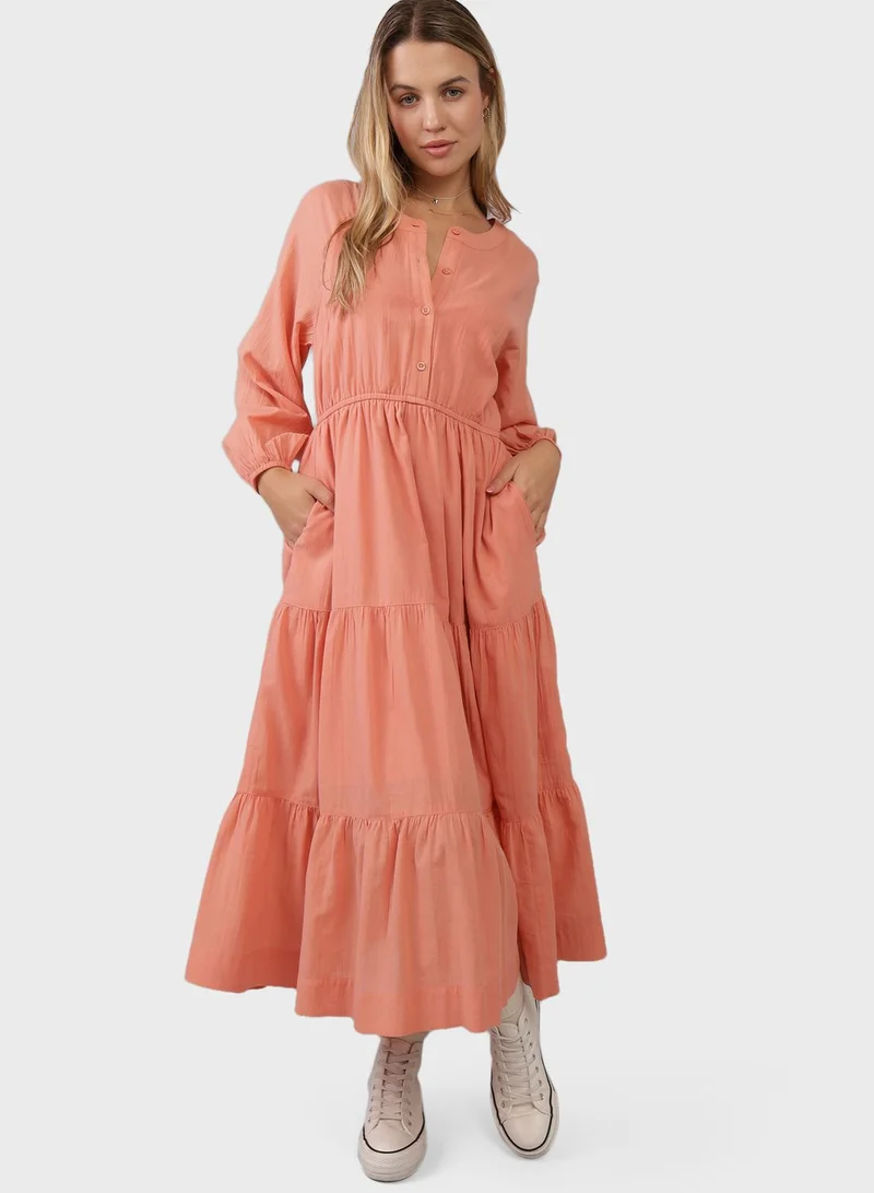 American Eagle Tiered Cotton Dress