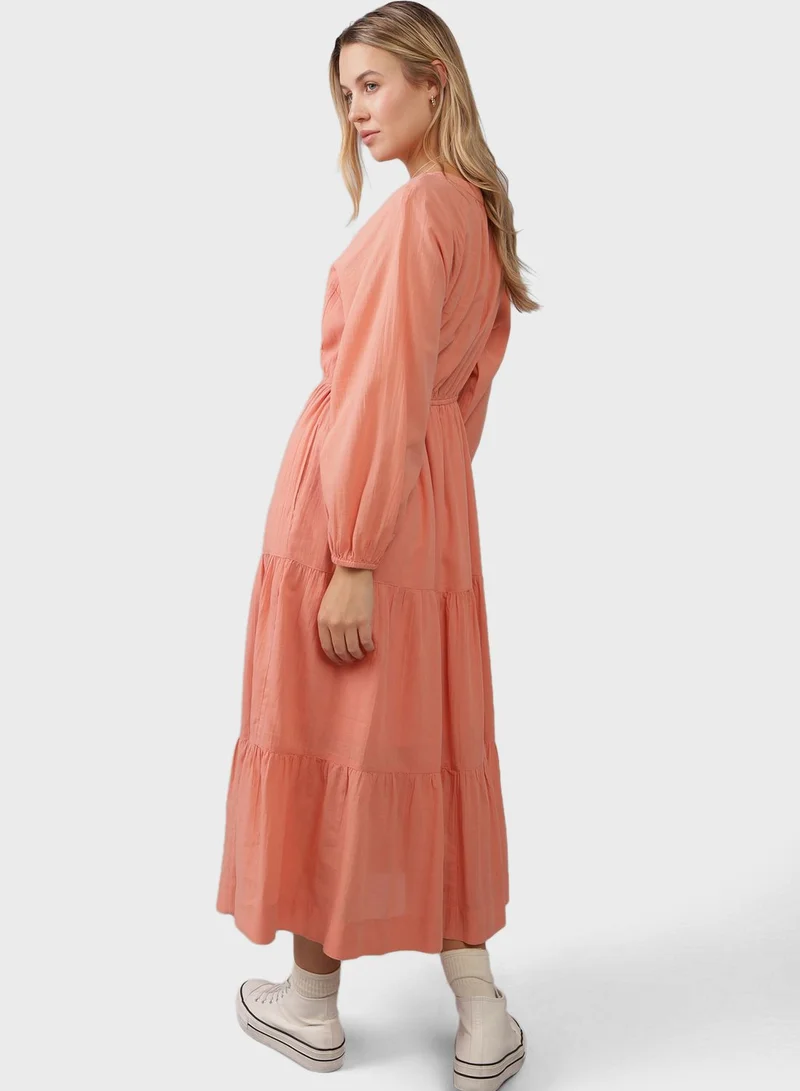 American Eagle Tiered Cotton Dress