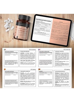 pureclinica Hyaluronic Acid 300mg x 360 Tablets (2 Bottles of 180-12 Months Supply). Triple Strength Hyaluronic Acid. 300% Stronger Than Any Other HLA Tablet.  - Image 3