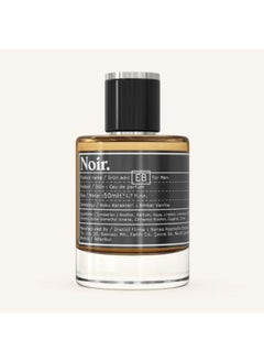 نوير عطر Noir E8 للرجال - eau de parfum 50ml | العنبر ، الفانيليا ، نيرولي وروز ملاحظات | مستوحاة من الحب ، لا تخجل | عطر فاخر طويل | صنع في تركيا  - Image 3