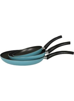 Mehtap 3-Piece Pan Set 18 + 22 + 26 cm Turquoise 