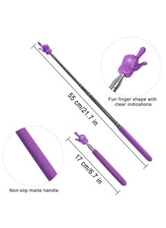 Y&D Children Finger Reading Stick, Point Pen Kindergarten Student Teacher Teaching Picture Book Shape Mini Pointer Stick 4PCS  - Image 3