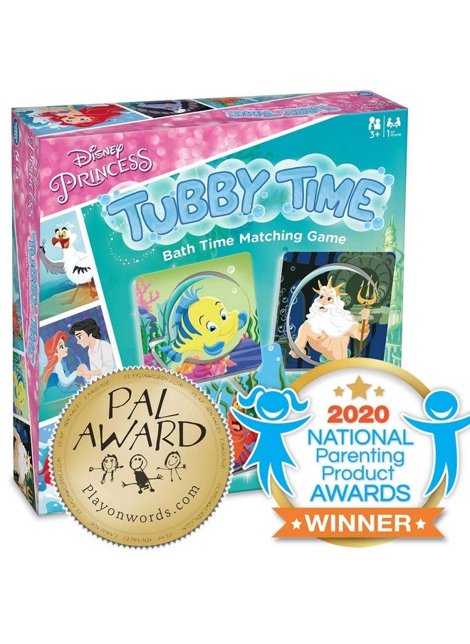Wonder Forge Disney Princess Tubby Time: Bath Time Matching Game - for Girls & Boys Age 3 to 5-2020 National Parenting Product Award and PAL Award Winner  - Image 5