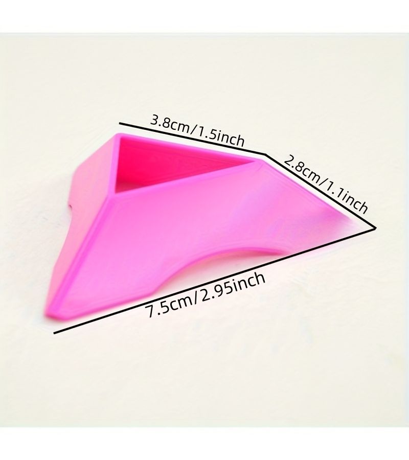10Pcs Color Magic Cube Holder Set Flat Puzzle Display Stand - Image 5