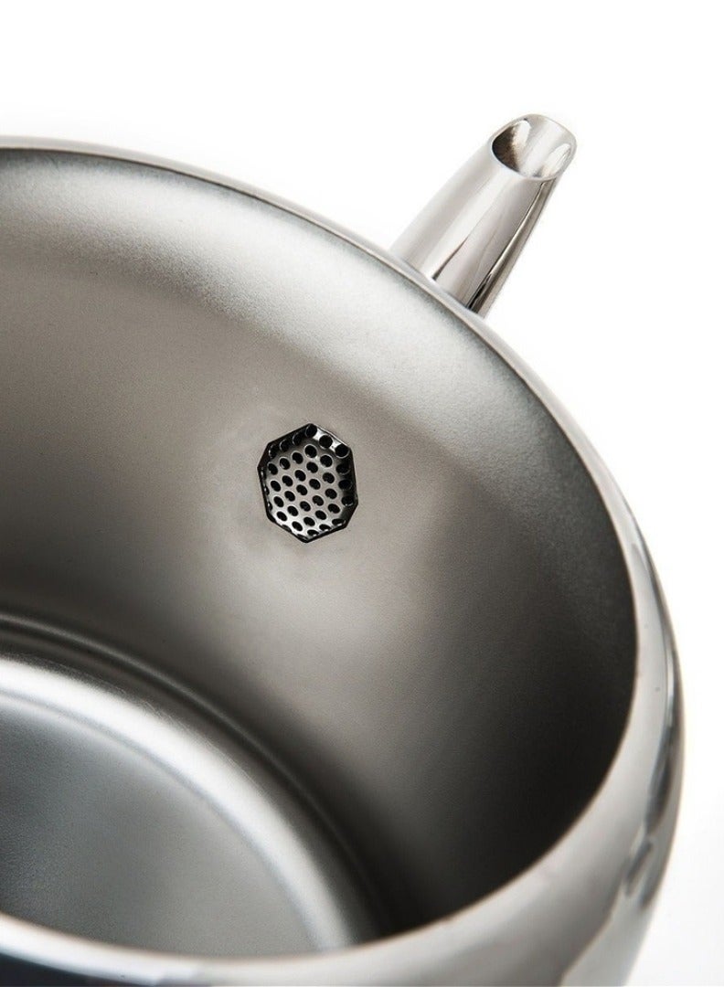 سوفرام طقم براد شاي سوفرام استيل تركي قطعتين 1 + 1.90 لتر - Image 4