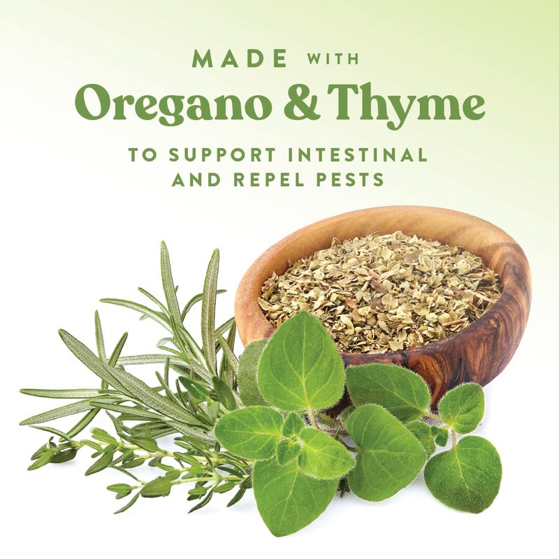 Manna Pro مكافأة مانا برو لحديقة الدجاج، مزيج من الخضروات المجففة والأعشاب للدجاج، البط، والدواجن، وجبة خفيفة طبيعية لتغذية الدجاجات والطيور في الفناء الخلفي، مصنوعة في الولايات المتحدة الأمريكية، 2.25 رطل - Image 4