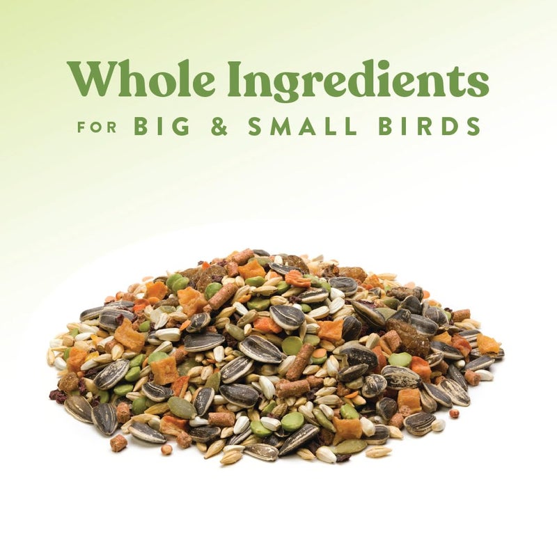 Manna Pro مكافأة مانا برو لحديقة الدجاج، مزيج من الخضروات المجففة والأعشاب للدجاج، البط، والدواجن، وجبة خفيفة طبيعية لتغذية الدجاجات والطيور في الفناء الخلفي، مصنوعة في الولايات المتحدة الأمريكية، 2.25 رطل - Image 3