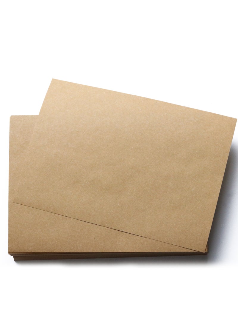 firstnock - A4 Kraft Paper 100GSM 100 Sheets Bundle, Craft Paper for Printing, drawing, Gift Packing, Office Use, wrapping paper - Image 1