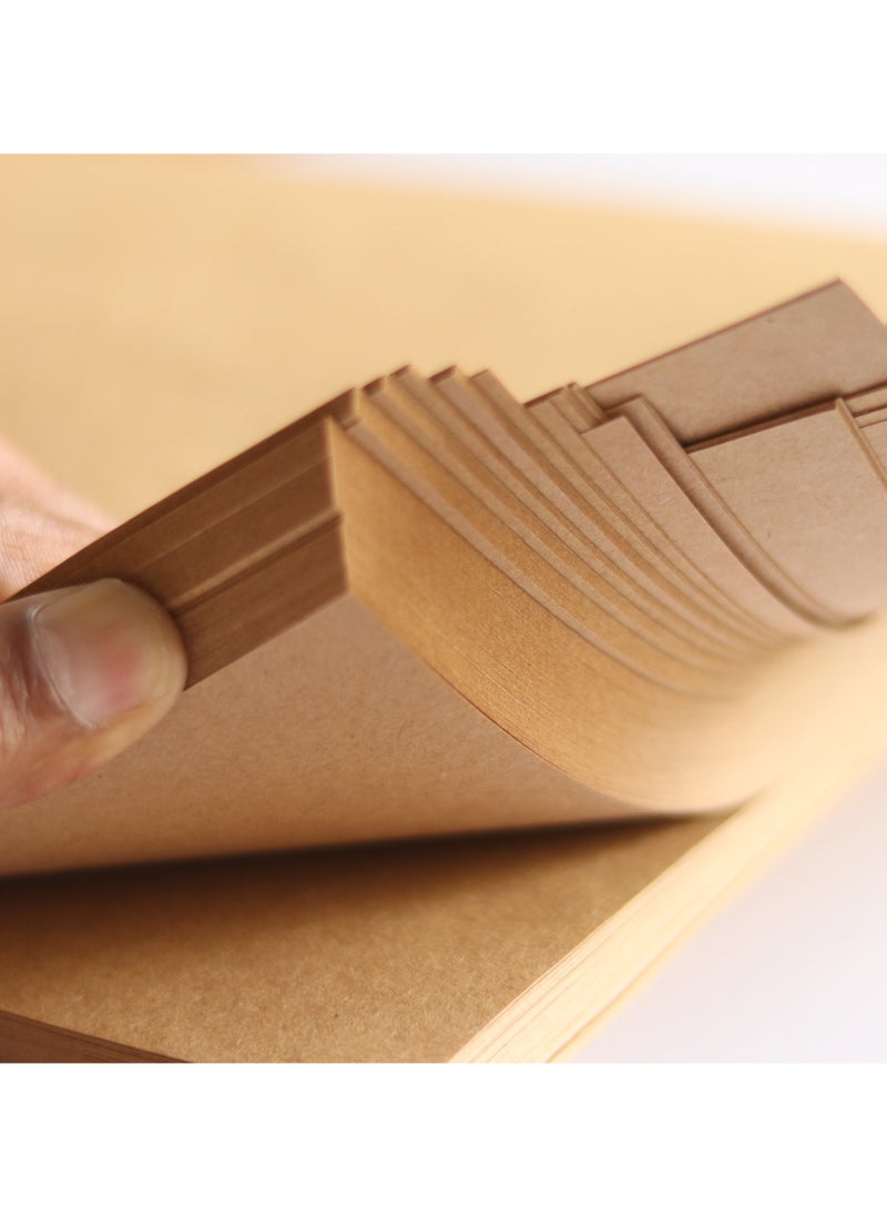 firstnock - A4 Kraft Paper 100GSM 100 Sheets Bundle, Craft Paper for Printing, drawing, Gift Packing, Office Use, wrapping paper - Image 1