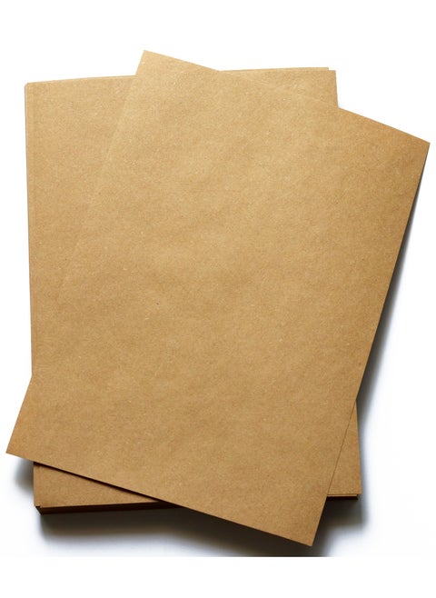 A4 Kraft Paper 100GSM 100 Sheets Bundle, Craft Paper for Printing, drawing, Gift Packing, Office Use, wrapping paper