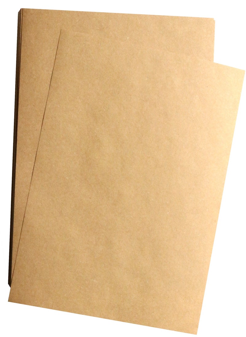 firstnock - A4 Kraft Paper 100GSM 100 Sheets Bundle, Craft Paper for Printing, drawing, Gift Packing, Office Use, wrapping paper - Image 1