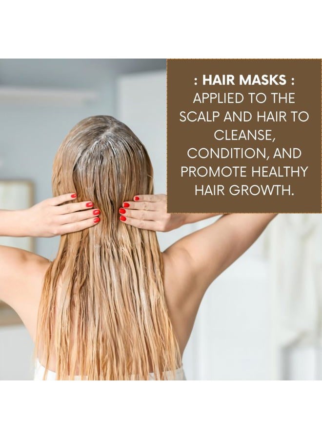 mGanna 100% Natural Moroccan Rhassoul Clay Powder/Nude/Ghassoul Lava Clay Powder for Hair Masks, Creams, Face Masks, Scrubs and Soap Making 0.5 LBS / 227 GMS - Image 4