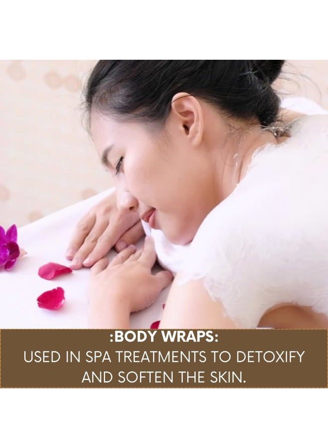 mGanna 100% Natural Moroccan Rhassoul Clay Powder/Nude/Ghassoul Lava Clay Powder for Hair Masks, Creams, Face Masks, Scrubs and Soap Making 0.5 LBS / 227 GMS - Image 5