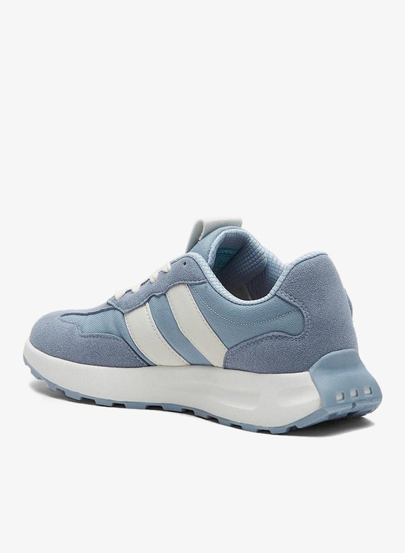 CAMPUS Women’s Blue Low Top Sneakers – Trendy Stripe Pattern  Shoes that Adds a Sporty Edge - Image 3