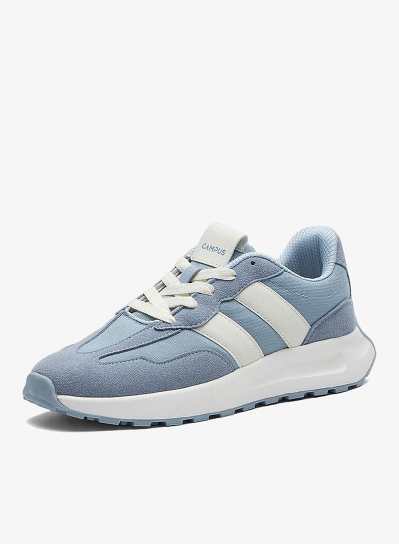 CAMPUS Women’s Blue Low Top Sneakers – Trendy Stripe Pattern  Shoes that Adds a Sporty Edge - Image 4