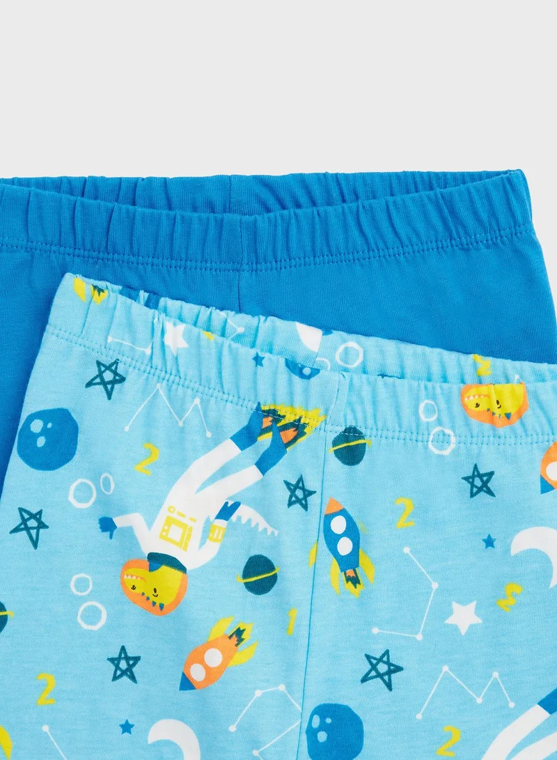 mothercare Infant 2 Pack Assorted Sweatshirt & Sweatpants Set