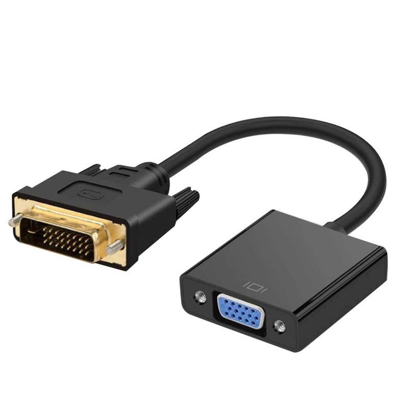 UKCOCO to Vga Video Converter -d to Vga Adapter Cable Black Tv Laptop Compatible - Image 1