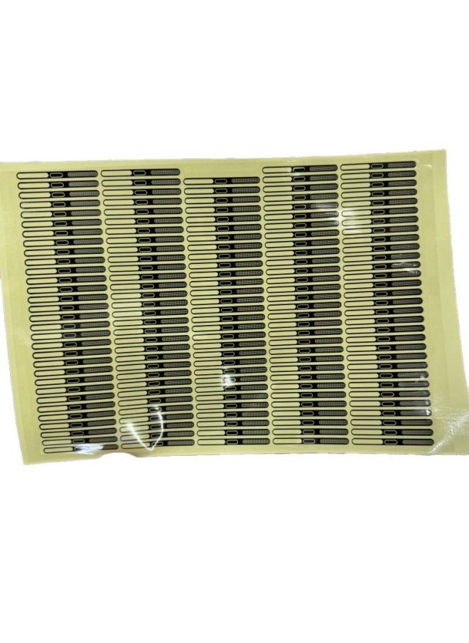For Samsung S25u Mobile Phone Speaker Dust Net Sticker S24u/s25plus Speaker Dust Net Protective Film-Color:Speaker Metal Dustproof Net [black]-Size:Samsung S23 Plus