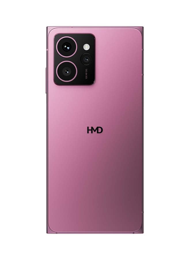 HMD (Makers of Nokia) Skyline 5G Dual SIM Neon Pink 12+12GB RAM 256GB + 3 axis Foldable Gimbal + 1 year Screen Damage Protection - Middle East Version - Image 3