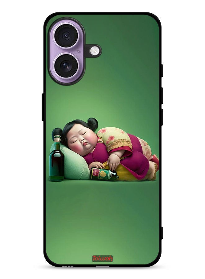 Tolwak Apple iPhone 17 Protective Case Cover Fatty Baby Girl - Image 1