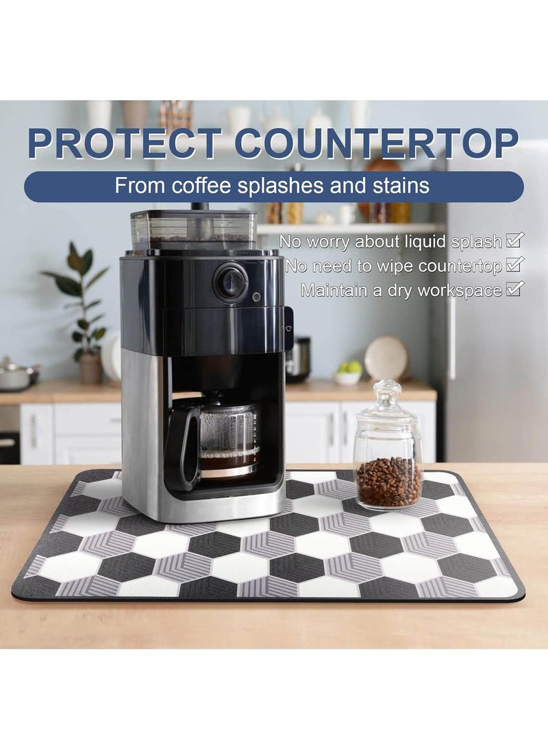 Y&D 50x60cm Kitchen Tea Table Diatom Absorbent Heat Insulation Wash Free Drying Mat  - Image 5