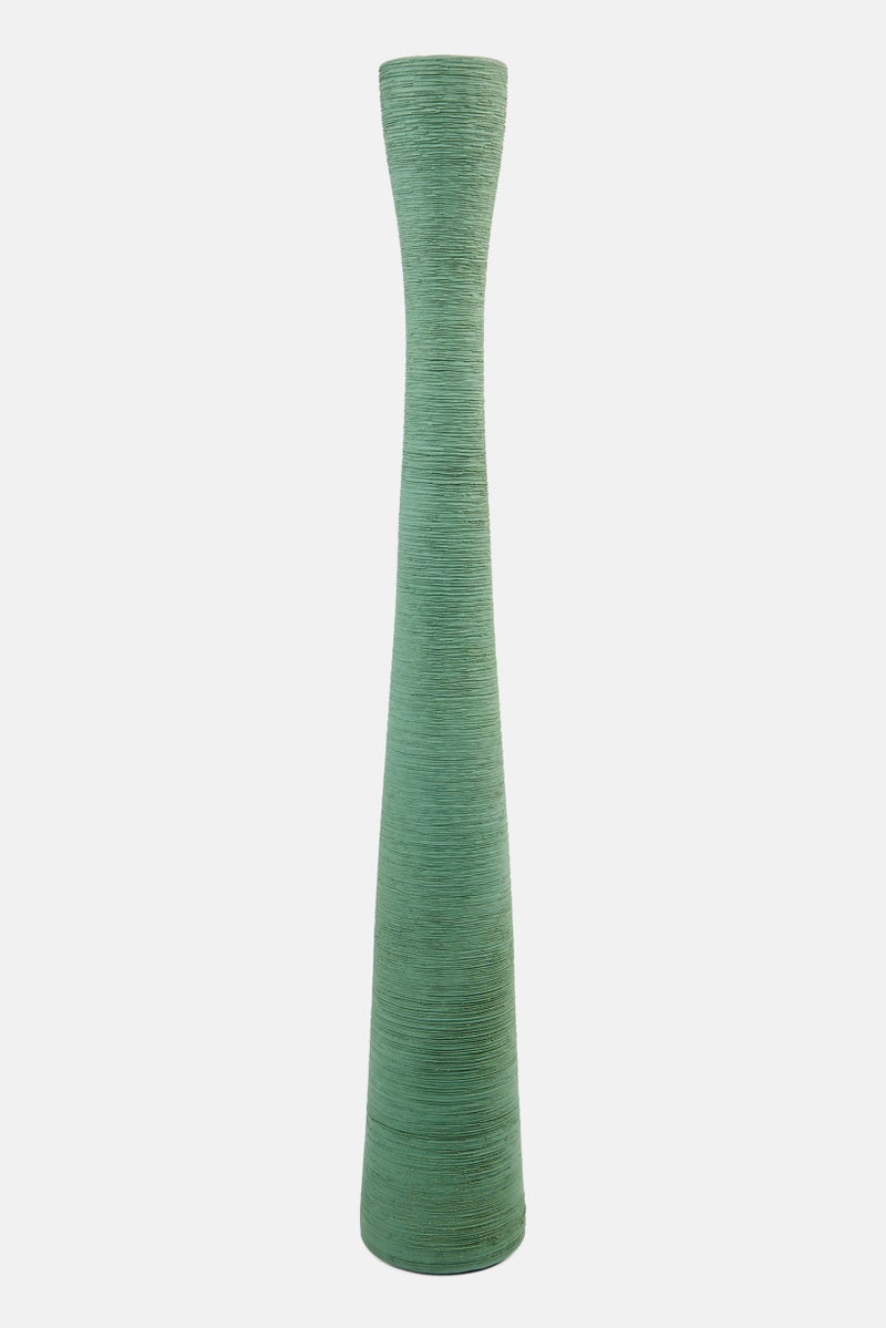 Muy Mucho Ceramic Vase 52 H x 7 D cm, Green - Image 3