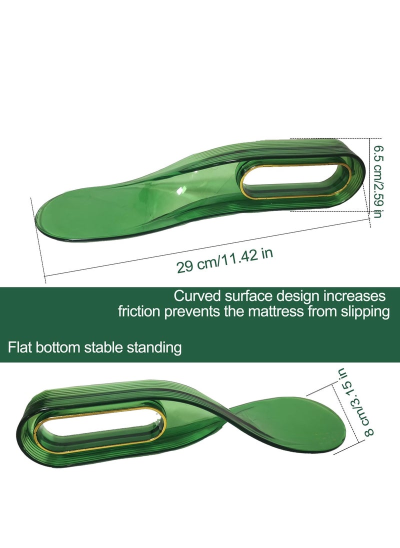 SYOSI - Bed Maker and Mattress Lifter Tool 2 in 1 Sheet Tucker Easily Lift and Hold The for Changes, Effortlessly Tuck Fitted and Flat green - Image 1