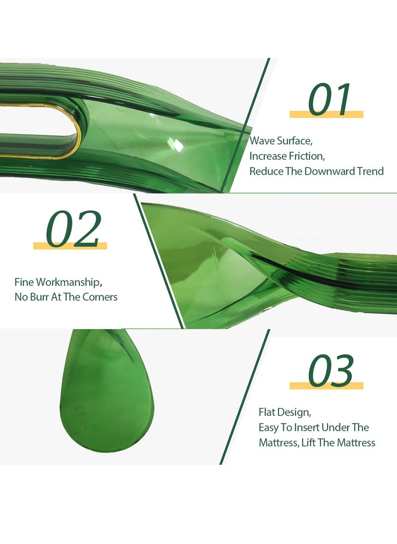 SYOSI - Bed Maker and Mattress Lifter Tool 2 in 1 Sheet Tucker Easily Lift and Hold The for Changes, Effortlessly Tuck Fitted and Flat green - Image 1