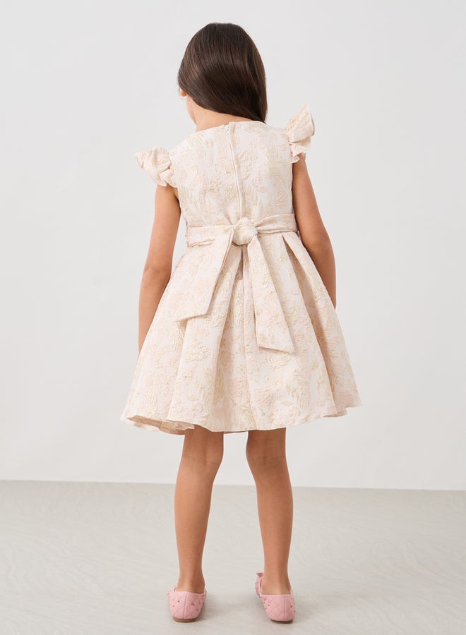 Styli Floral Peter Pan Dress  - Image 5