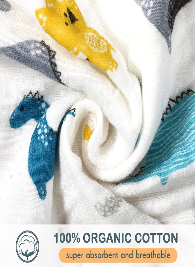 Kenning 30 Pieces Muslin Baby Washcloths for Newborn 10”x10” Soft Absorbent Muslin Burp Cloths Wash Clothes Baby Face Towels for Toddler Boy Girl Shower Gift Baby Registry - Image 3