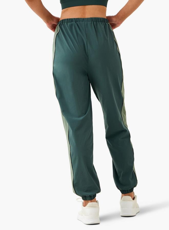 Kappa Colourblock Joggers with Pockets - Image 3