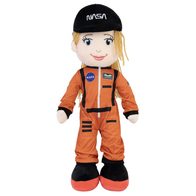 Playtime by Eimmie - 14' Eimmie NASA Astronaut Doll - Soft Plush Rag Doll for 2 Year Old Girls & Boys, Toddler & Infants - Washable Astronaut Toy - Image 1