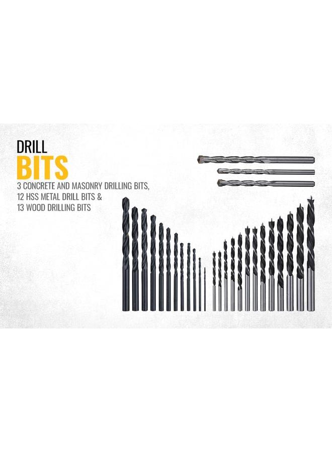 ديوالت مجموعة لقم الثقب Dt71563 Qz 100 قطعة - Image 4