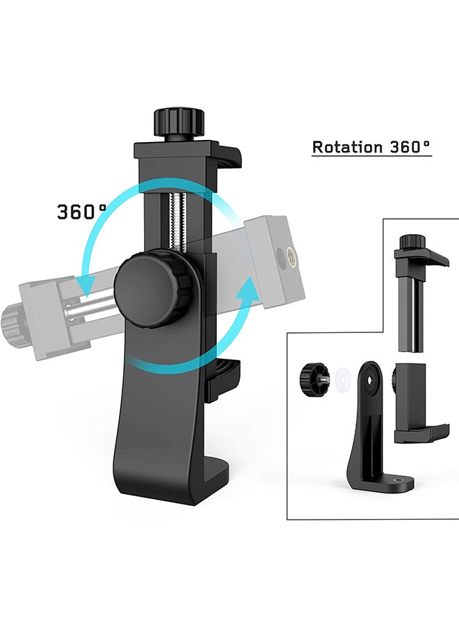 Renewed - Adjustable Clamp Phone Tripod Mount Adapter - Image 2